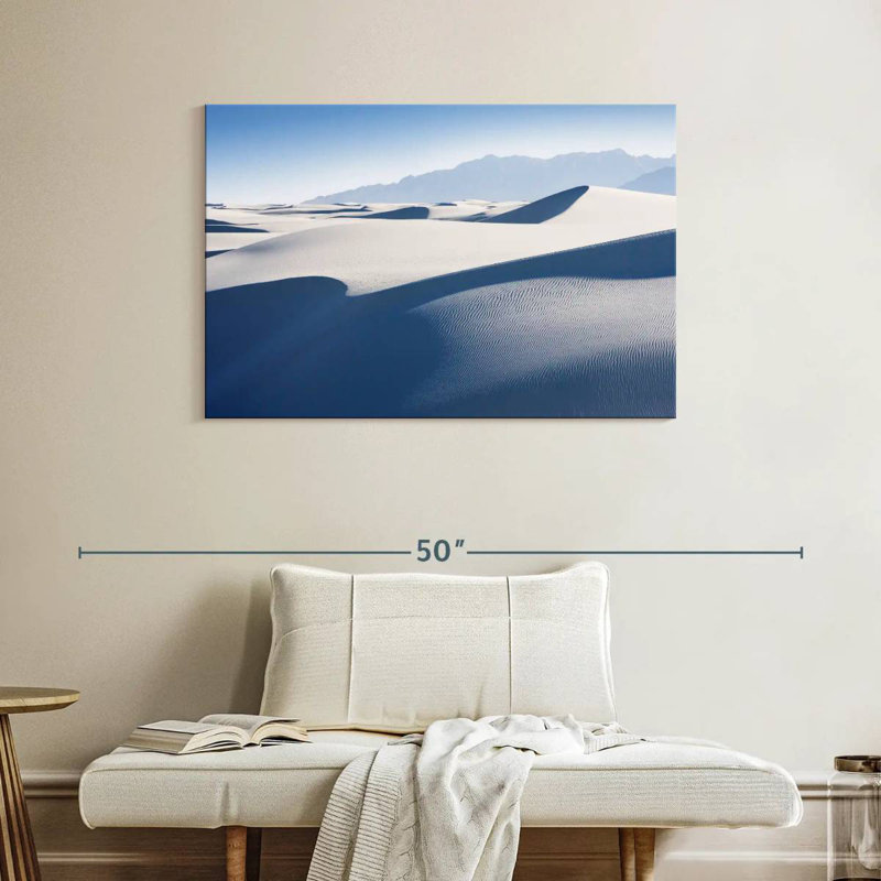 Désert de sable blanc d'Alvord, H 26 po x l 39 po