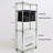 3 Tier Laundry Basket With 4 Bags, Waterproof , Heavy-Duty Iron Frame, Organized Home Tidy Space