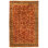 Agra hand-knotted New Zealand Wool Red/Gold Area Rug