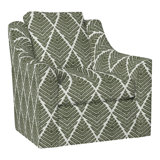 American Bungalow Nicholas Barrel Back Swivel Chair