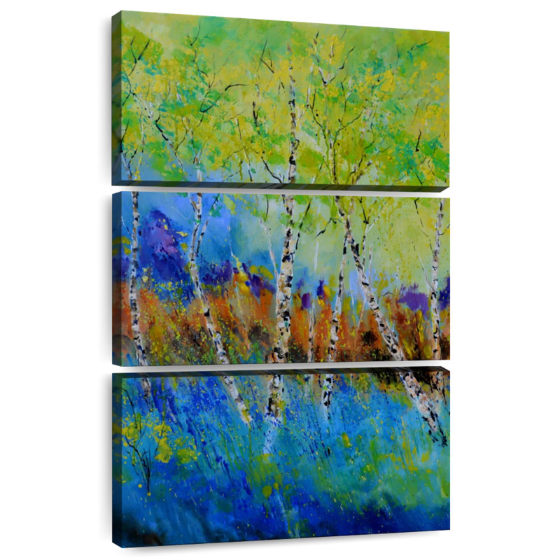 Avery A Few Aspen Trees, 32" H x 20" W