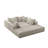 Upholstered Modular Sectional Sofa Couch