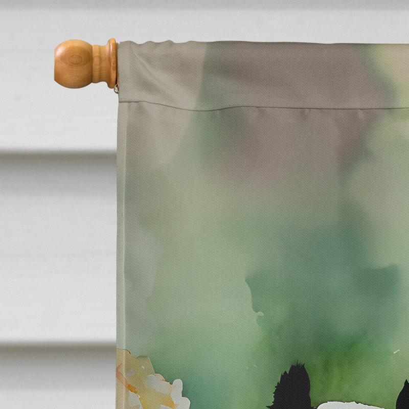 Drapeau de maison de panda