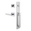 Viaggio Quadrato One-Piece Handleset With D Grip With Quadrato Rosette And Moderno Lever-1962875570-1962875573-1962875569