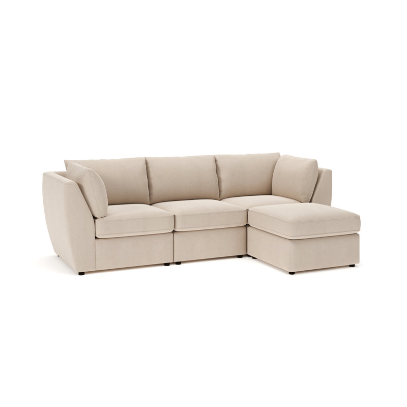 Caldwell 105" Modular Sofa, Bella Beach