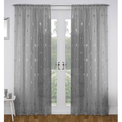 Roemer Sheer Curtain Pair