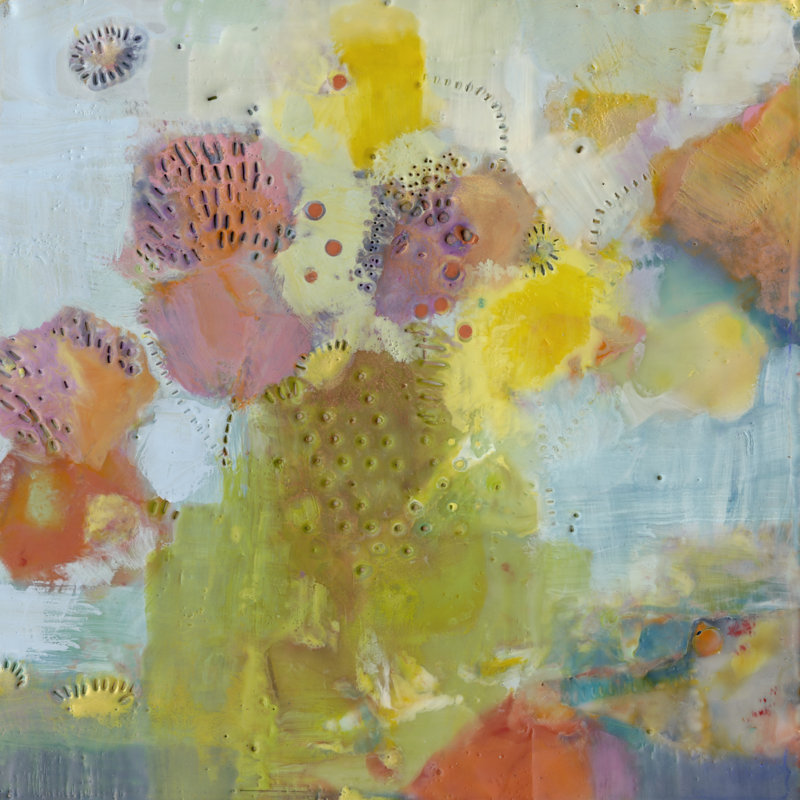 Floare I - Wrapped Canvas Print, 30cm H x 30cm W