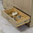 Emlyn 60.50" Double Bathroom Vanity with 2 Cabinets, 2 Drawers, and Cultured Marble Vanity Top-797610844