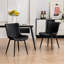 Chaises de salle à manger rembourrées en similicuir-742584830