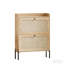 Armoire de rangement pour chaussures avec tablettes réglables