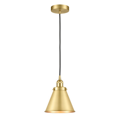 Luminaire suspendu conique à 1 lumière Donovan