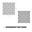Deck Tiles - Paquet de 6 tuiles de patio emboîtables en polypropylène - Revêtement de sol extérieur résistant aux intempéries pour balcon, porche et garage par Pure Garden (gris)-50671851