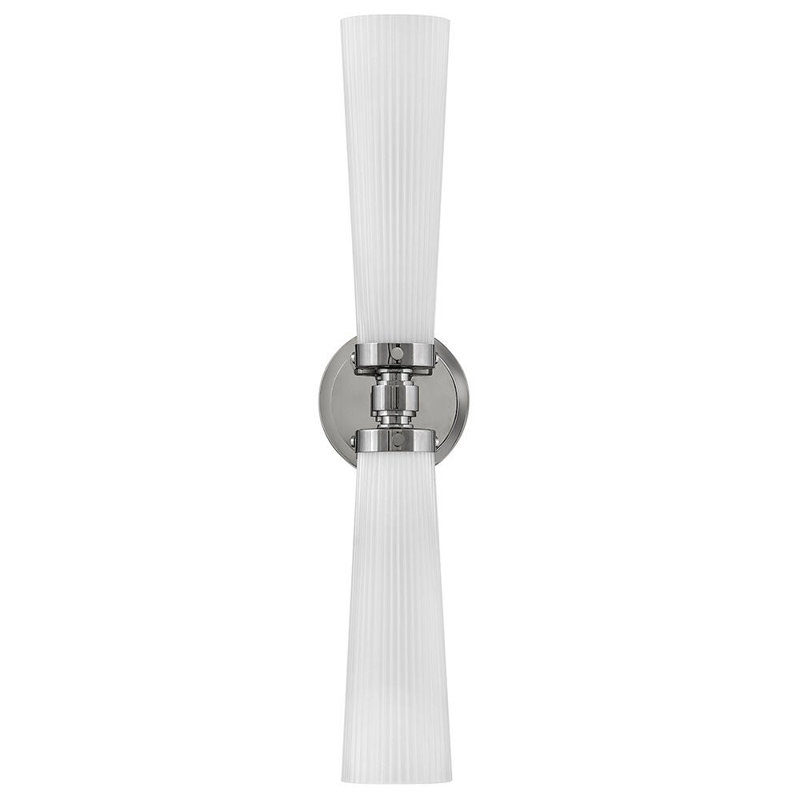 Jude 2 - Light Bath Sconce, Polished Nickel