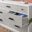 Commode 7 tiroirs, commode en bois