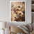 White Single Picture Framed