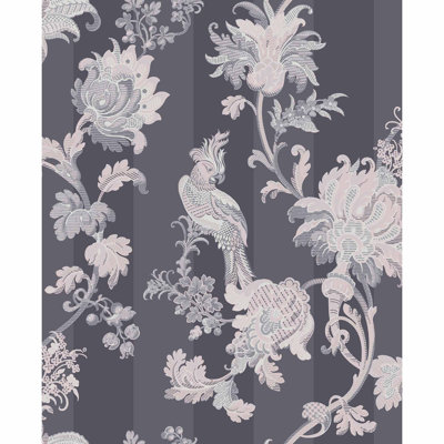 Zerzura Floral Shimmer Wallpaper Roll