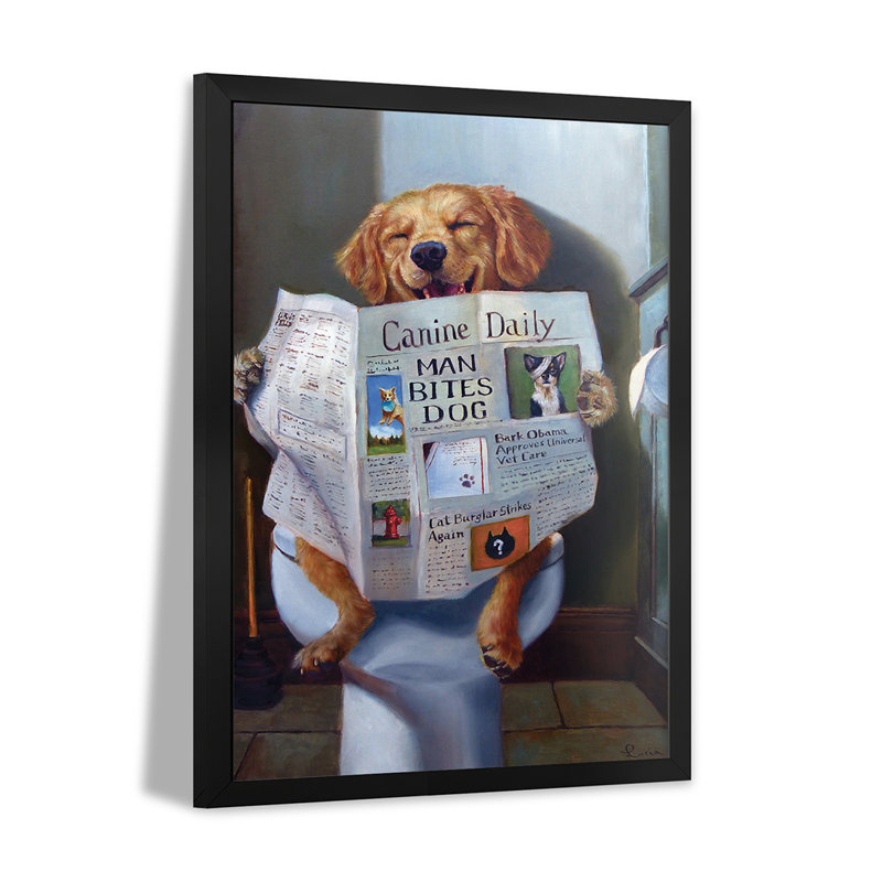 «Dog Gone» par Lucia Heffernan, H 24 po x l 16 po