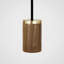 Oblo Pendant Light In Walnut