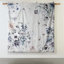Édredon 8 pièces en coton imprimé - bleu grand lit, Shabby Chic avec broderie florale`` Comprend 1 édredon, 2 taies décoratives européennes, 3 coussins décoratifs, jupe de lit, produits textiles lavables à la machine-125963209-125963207