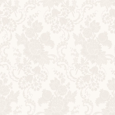 Italian Classics 4 Bunch Floral 3D Embossed Wallpaper Roll