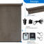 Rideau roulant d'extérieur, stores pare-soleil pour la terrasse, protection UV-1262740183-1262740182