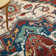 Tapis bordeaux / ivoire Parisa