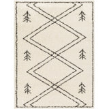 Tana Geometric Black/Ivory Area Rug