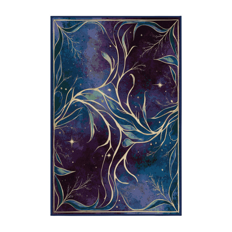 Tapis Ethereal Branches, Rectangulaire 2 pi x 3 pi