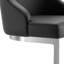Danual Upholstered Counter Stool with Metal Frame-695365390