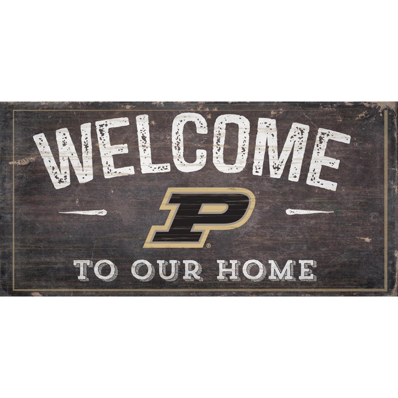 Décoration murale ncaa welcome, Boilermakers de Purdue
