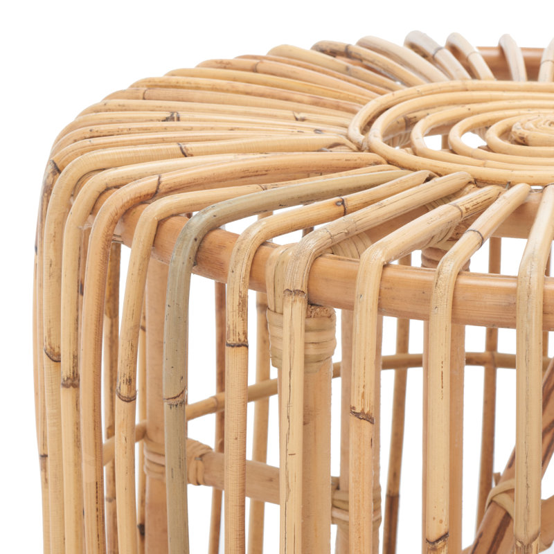 Table de bout haute tambour 19,685039370079 Martensdale, Brun, Brun