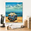 Toile épique Graffiti «Beach Umbrella 3» par Alonzo Saunders, 20 po x 24 po-1214891545