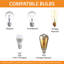 Plafonnier encastré 1 lumière Homar-38807853