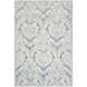 Tansy Handmade Wool Blue/Ivory Rug
