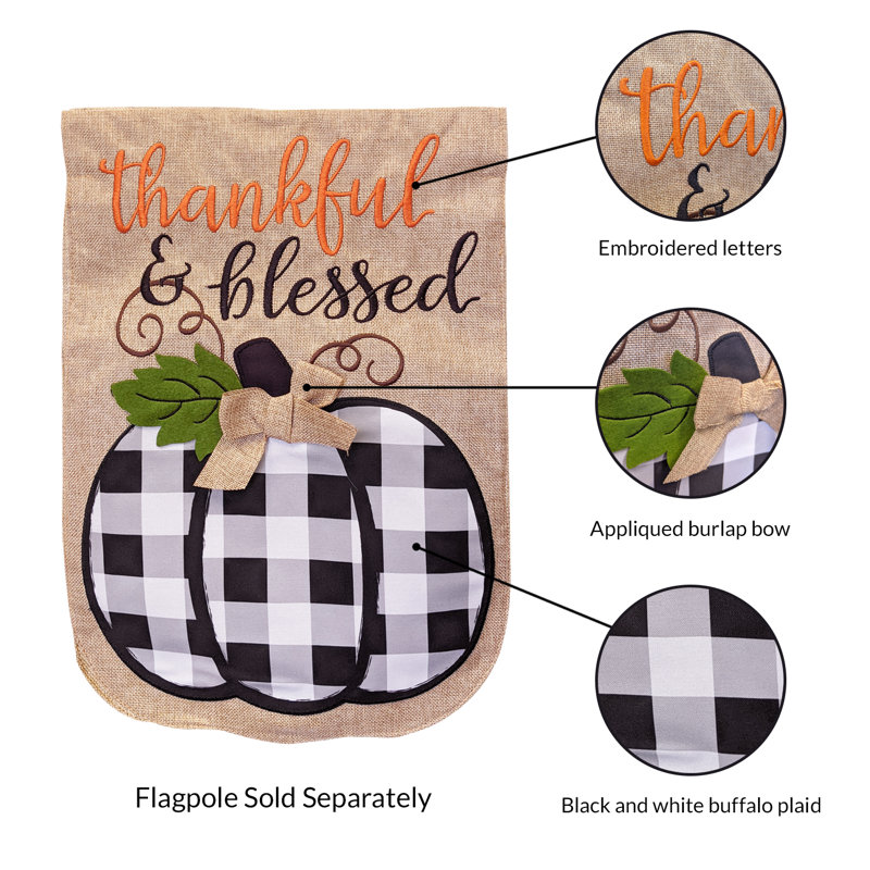 ORG Buffalo Check Pumpkin reconnaissant