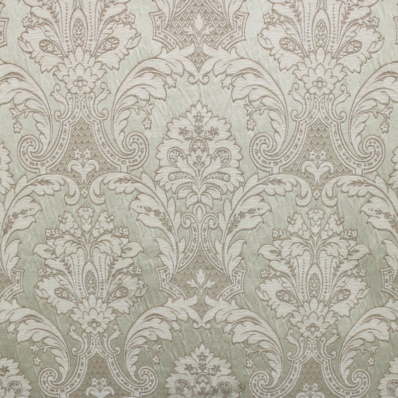 Damask Chenille | Evangeline Fabric, Champagne