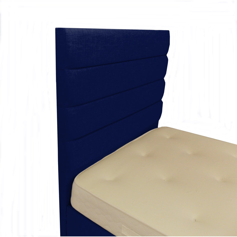 Upholstered Bed, Midnight Blue, Kingsize (5')