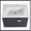 Ensemble de meuble-lavabo simple 27,75 po avec plateau en céramique Eutropio-523596878