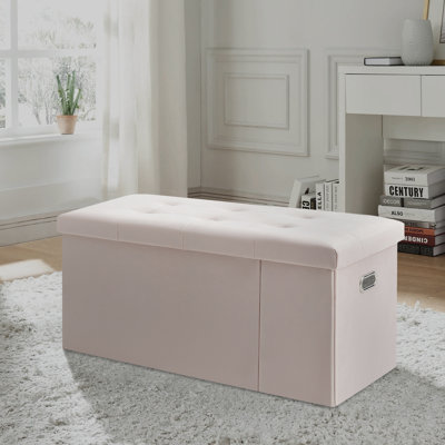 35cm Wide Rectangle Standard Ottoman with Storage