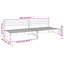 Sennett 120cm Wide L-Shaped Patio Sofa-1617766423-1617766420