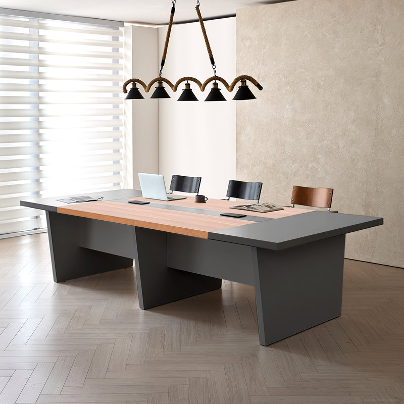 Table de conférence moderne et ergonomique - Design spacieux, durable et polyvalent