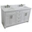 Ensemble de meuble-lavabo double 61 po Woulk