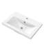 Elanora 600mm Single Bathroom Vanity with Drop In Resin Basin