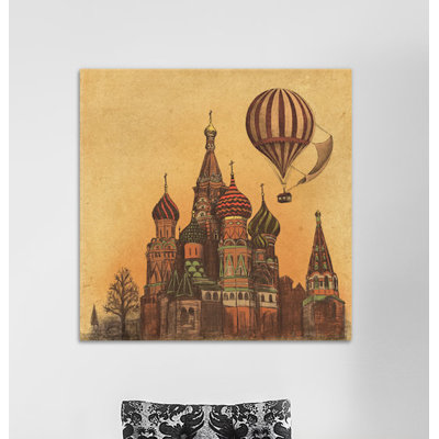 "Moving to Moscow" par Terry Fan, reproduction d'art sur toile tendue