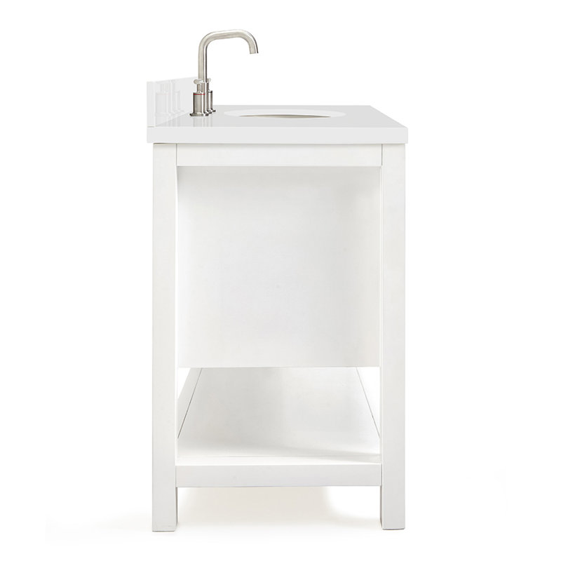 Bayhill 43'' W Single Vanity, White