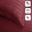 Noso Premium Hotel Quality Satin Stripe Duvet Cover Set with Pillowcases-955622309-955622232