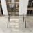 Comfortable Seating Glass Dining Set For Compact Spaces