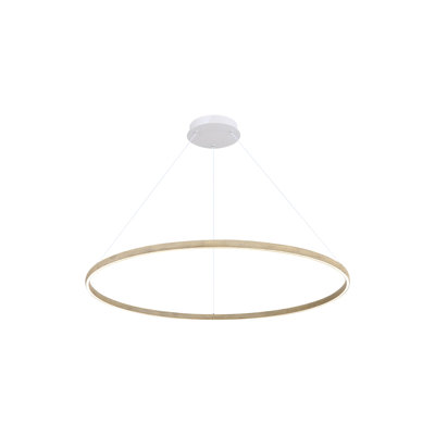 Nurein 47" LED Ring Chandelier
