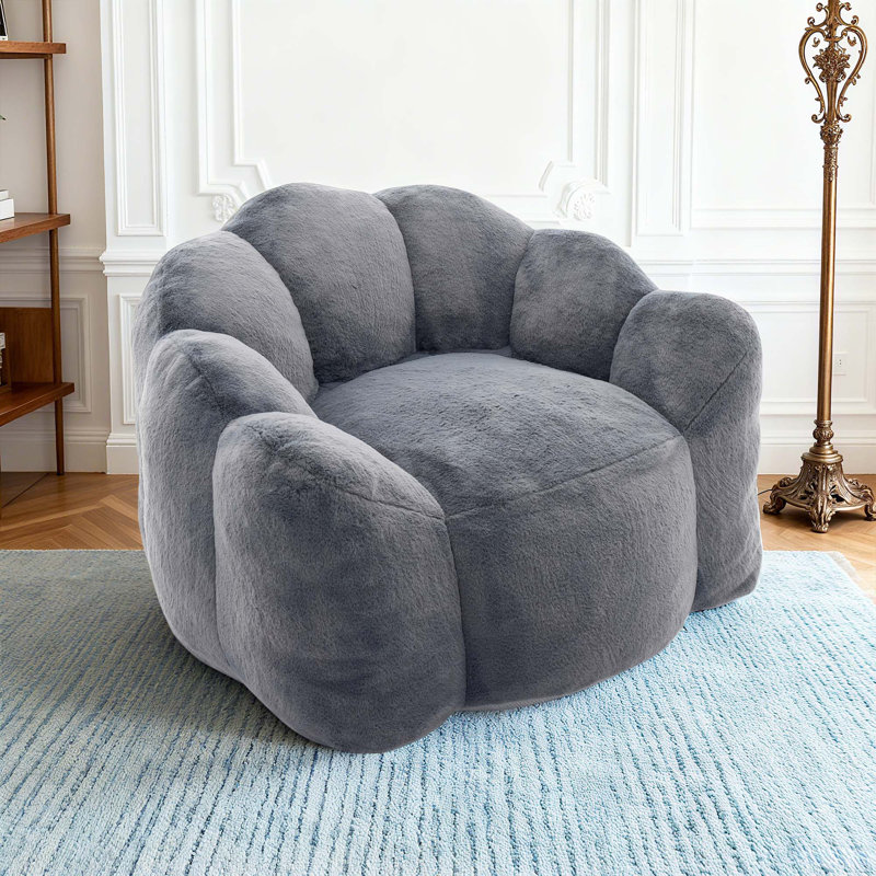 Canapé à compression 39,76 po, Gris
