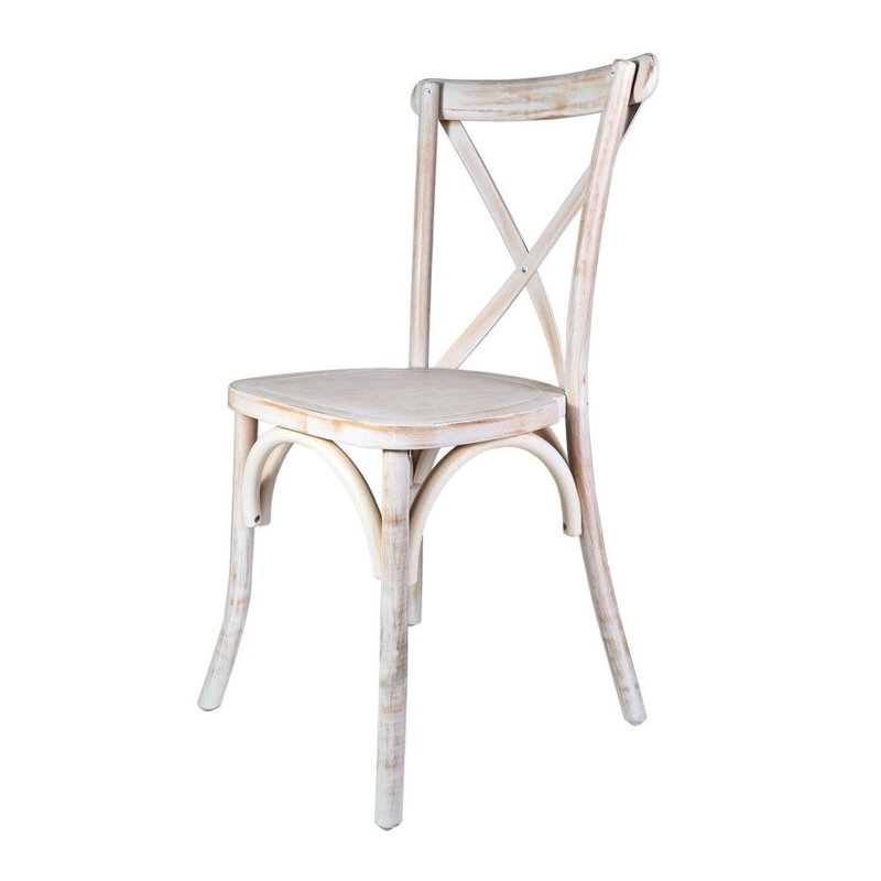 Ensemble 2 chaises ToughWood par Chivari, Ivoire ivoire
